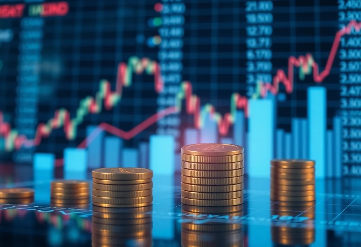 Graphic representation of Datavault AI warrants and stocks