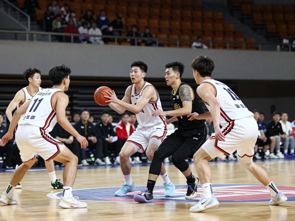 Drexel University basketball team competing in a game.
