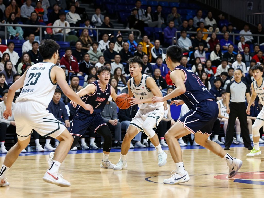 Drexel basketball team celebrating a victory in a game
