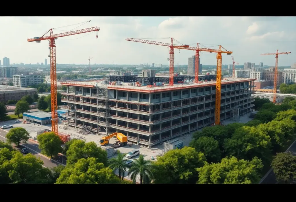 Construction of DrinkPAK's manufacturing facility in Philadelphia