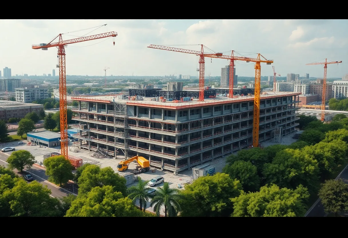 Construction of DrinkPAK's manufacturing facility in Philadelphia