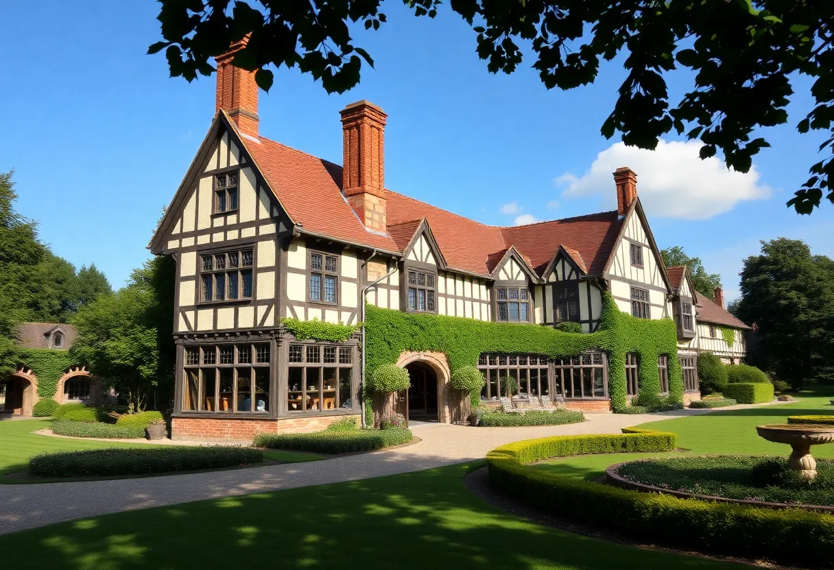 Elkins Estate with new developments including an event space and distillery.