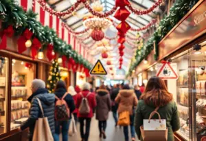 Awareness of holiday purchase scams in a festive setting