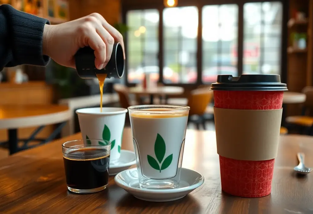 House Cup Coffee Roasters promoting reusable cups