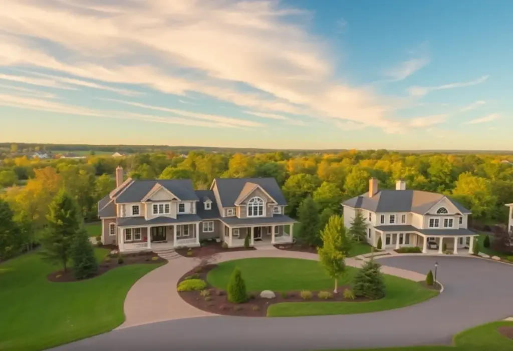 Beautiful luxury homes in Bucks County, Pennsylvania