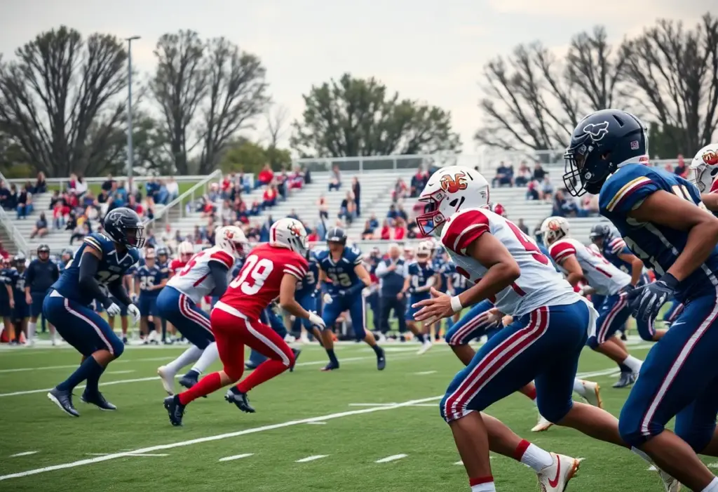 High school football teams playing in the Philadelphia Catholic League championships.