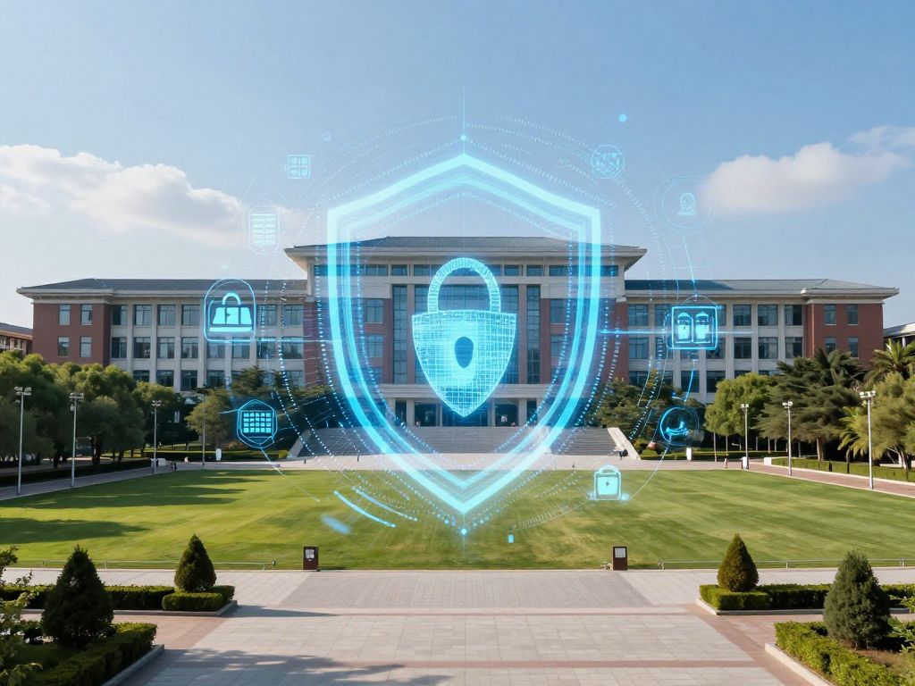 Image illustrating cybersecurity issues at Princeton University