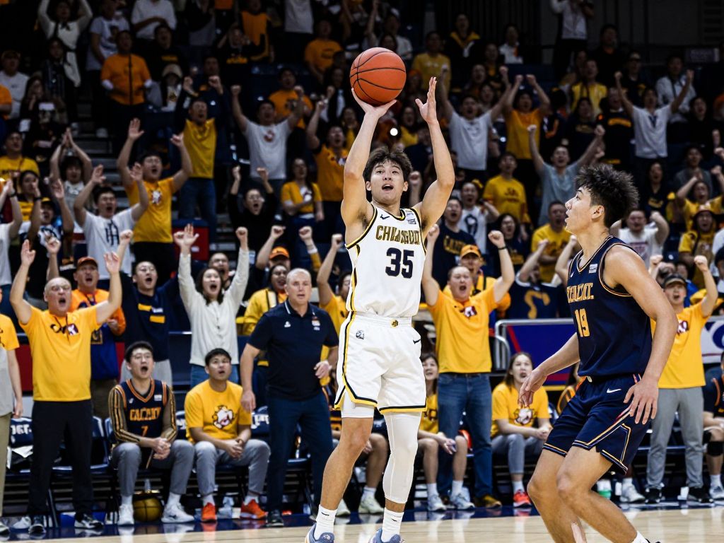 Fans cheering during the Saint Joseph's and Coastal Carolina basketball game at Hagan Arena