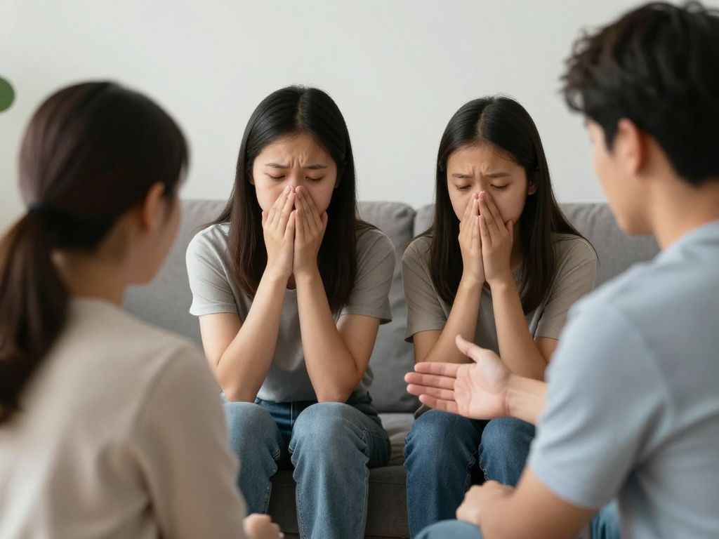 Scene depicting the aftermath of a custody exchange tragedy in Upper Darby.