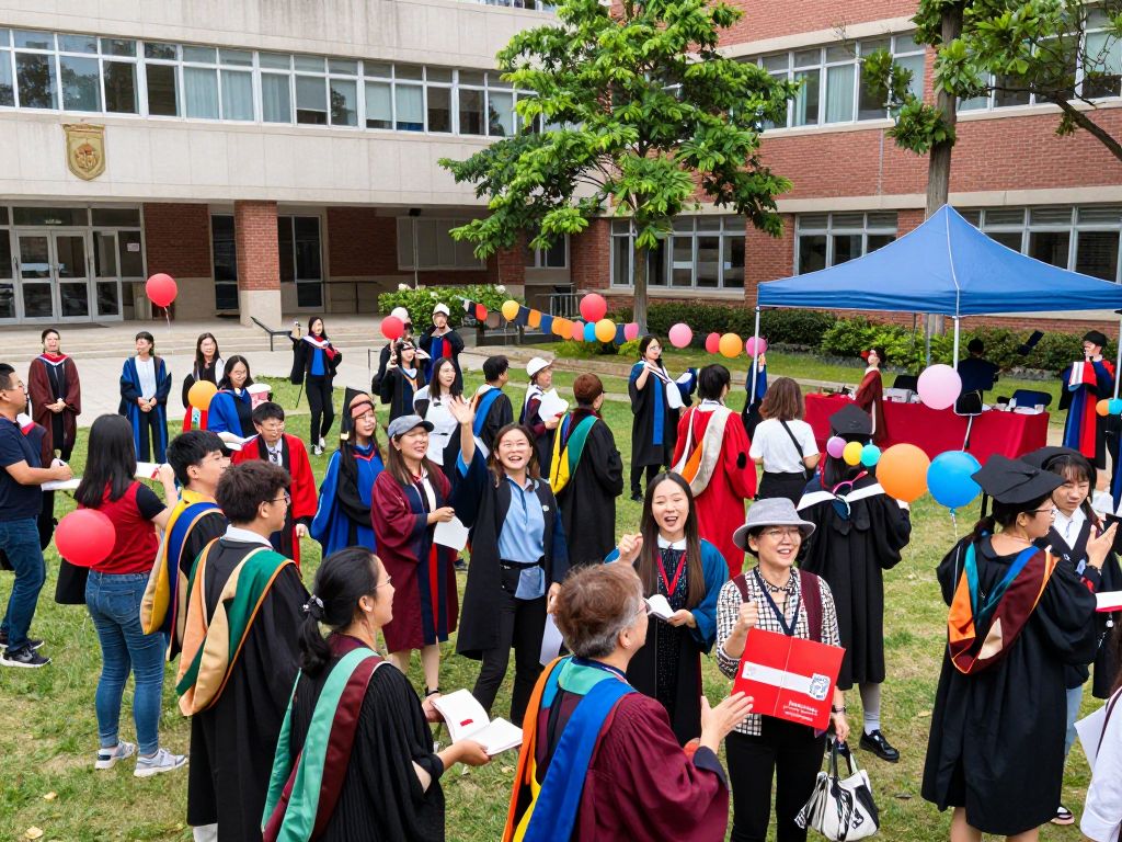 Alumni celebrating at University of Pennsylvania Homecoming