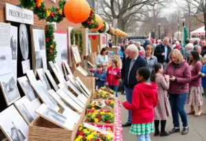 Delaware County community members celebrating 250 years of history