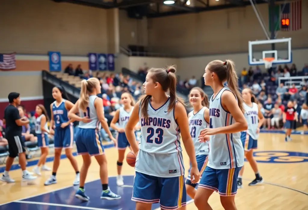 Girls' basketball teams compete at the G.O.A.T. Tournament in Bethlehem