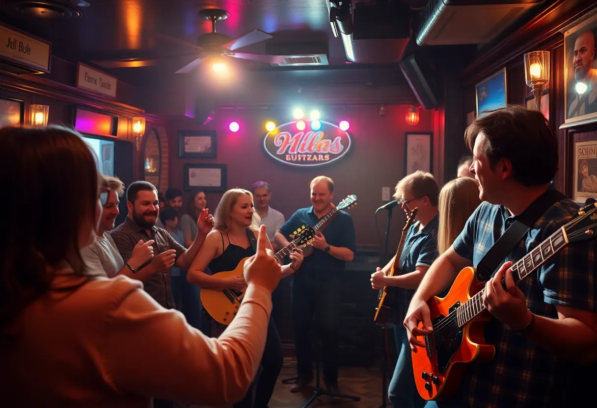 Mighty Joe Castro and The Gravamen performing live at Dawson Street Pub