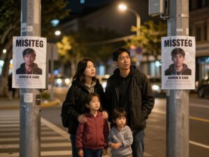 Family members searching for a missing teen in Philadelphia