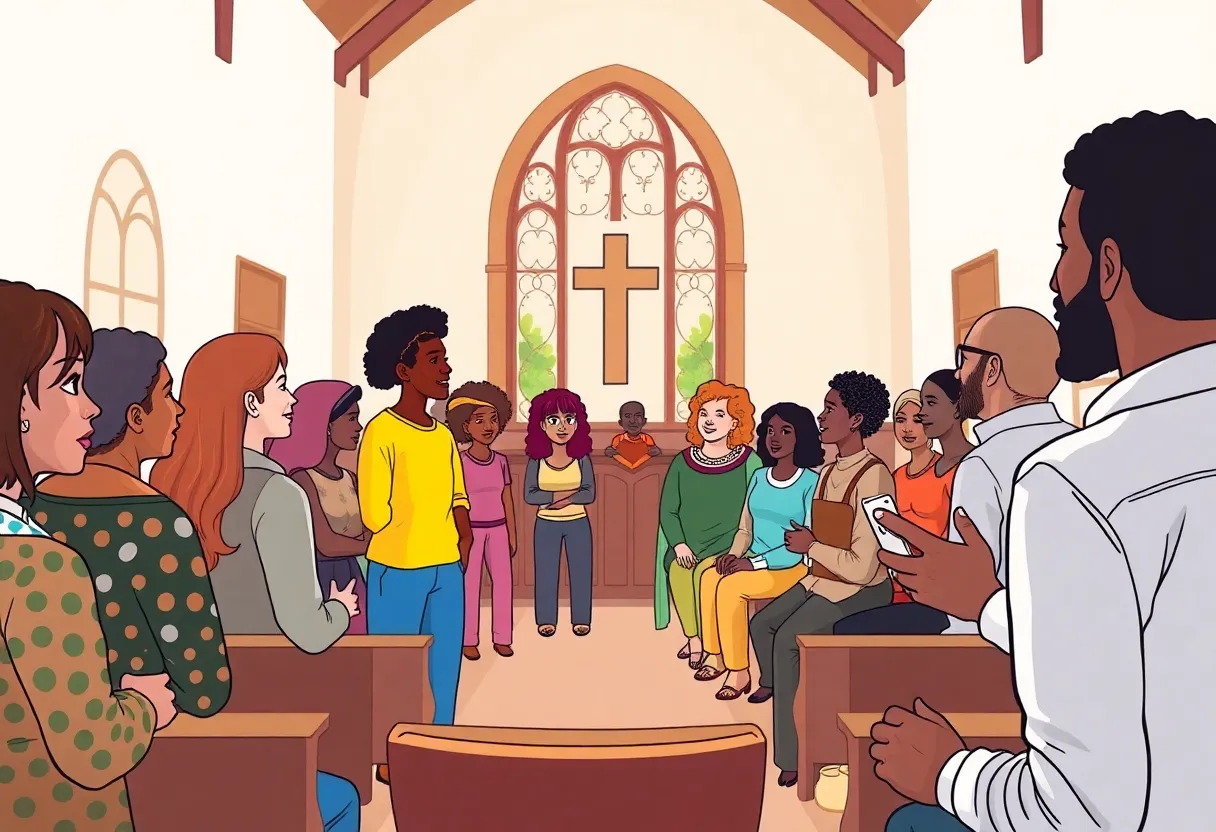 Community members participate in the Infinite Hope event at Wilson College.