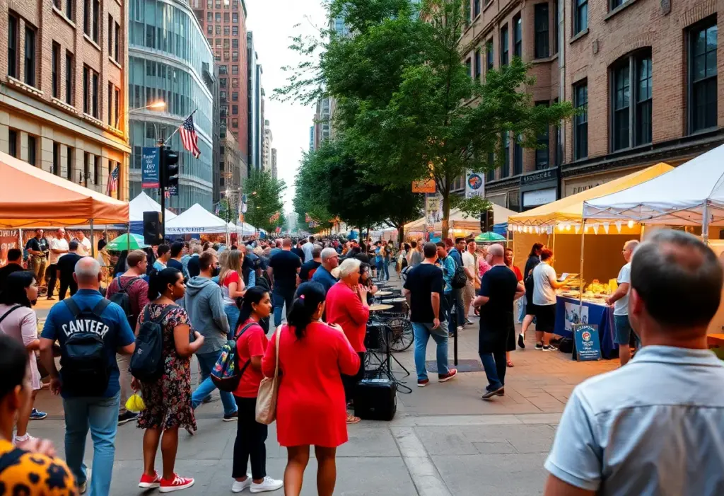 Diverse community events in Philadelphia showcasing local culture and engagement