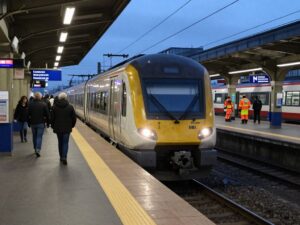 Emergency responders at SEPTA's 40th Street Station