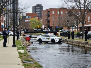 Police searching near Tacony Creek in Philadelphia