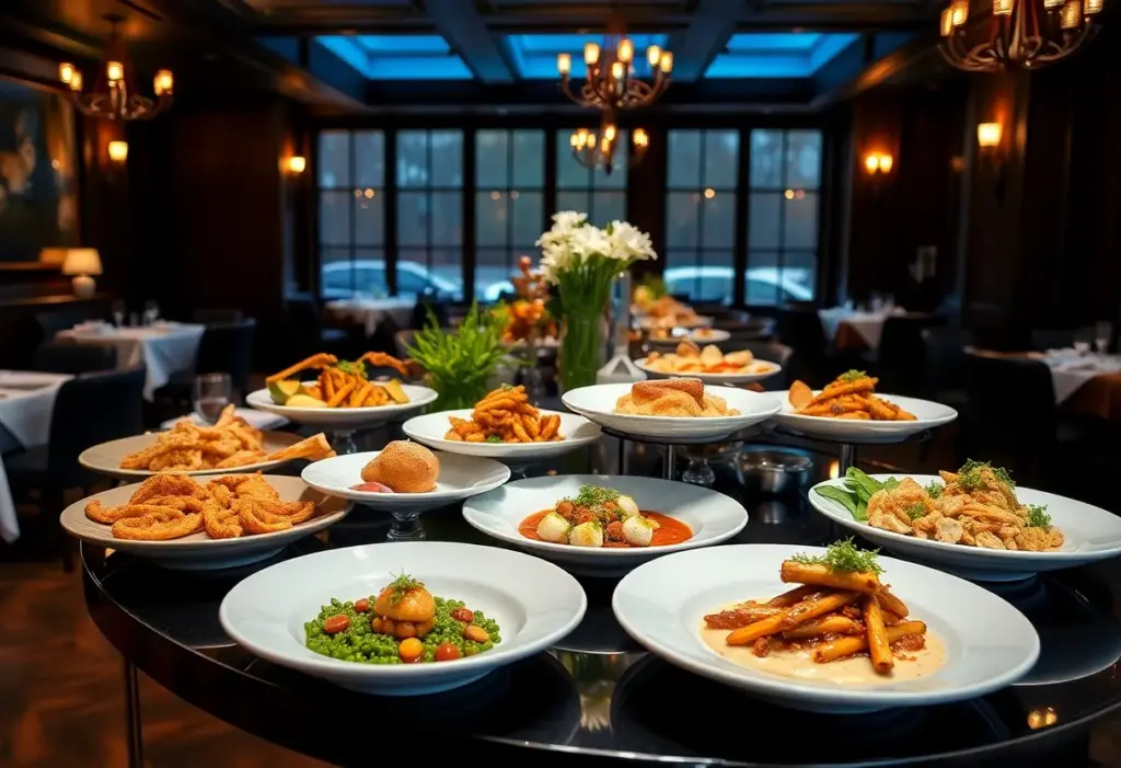 Gourmet dishes at Taste America 2026 in Boston