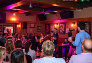 Local band Three Fourteen performing at Shere-E-Punjab