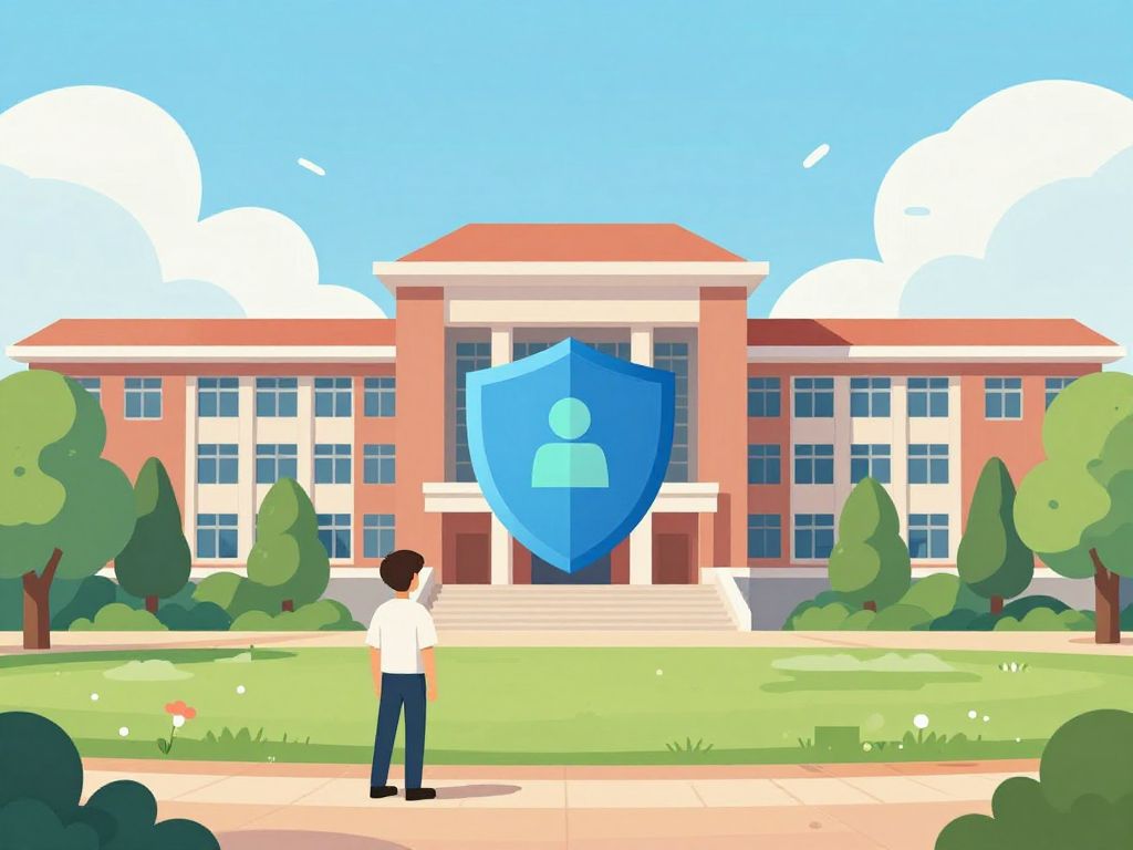 Cybersecurity representation at a university campus