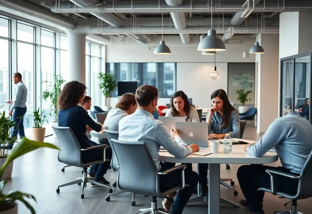 A collaborative work environment at Vertex, Inc.