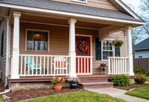 A cozy home representing affordable lodging for patients' families in Philadelphia.