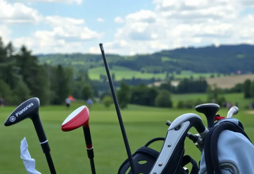 Golf course scene depicting the partnership between Jack Jolly & Son Inc. and the Philadelphia PGA.