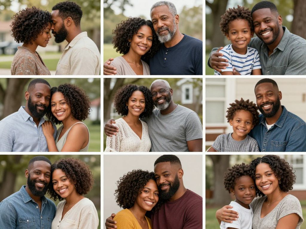 Cover of 'The Mixed Marriage Project: A Memoir of Love, Race, and Family' featuring diverse representations of families.