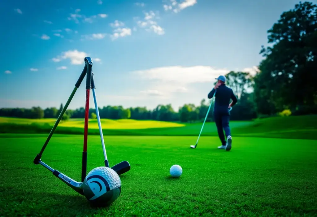 Showcase of innovative golf equipment