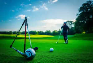 Showcase of innovative golf equipment