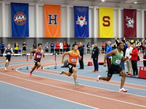 Track and field athletes competing at the Penn Classic