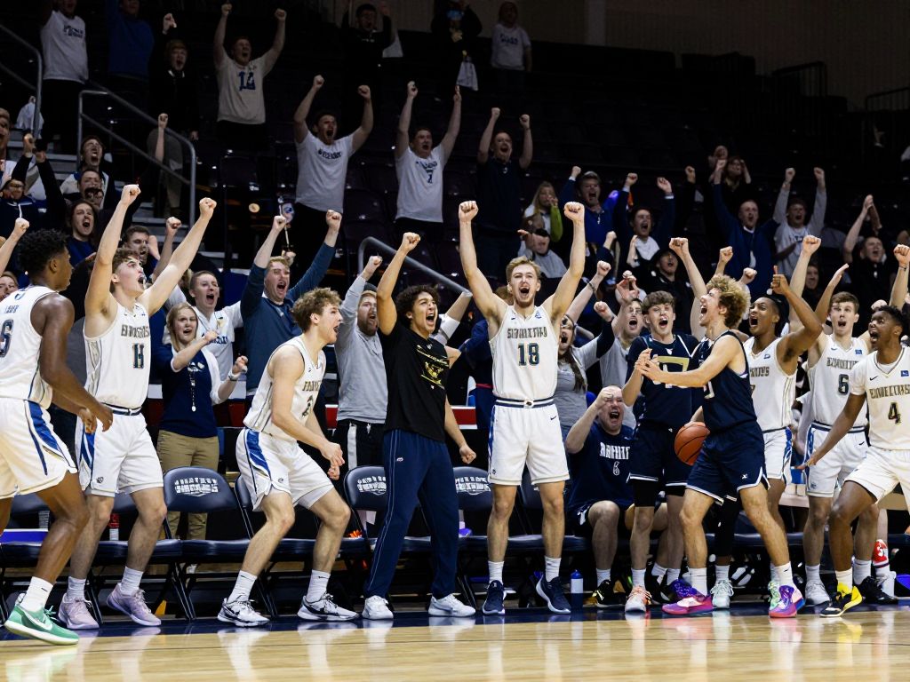 Penn Quakers basketball team competing against Princeton Tigers at The Palestra