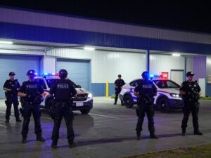 Police investigating a shooting at a storage facility in Philadelphia