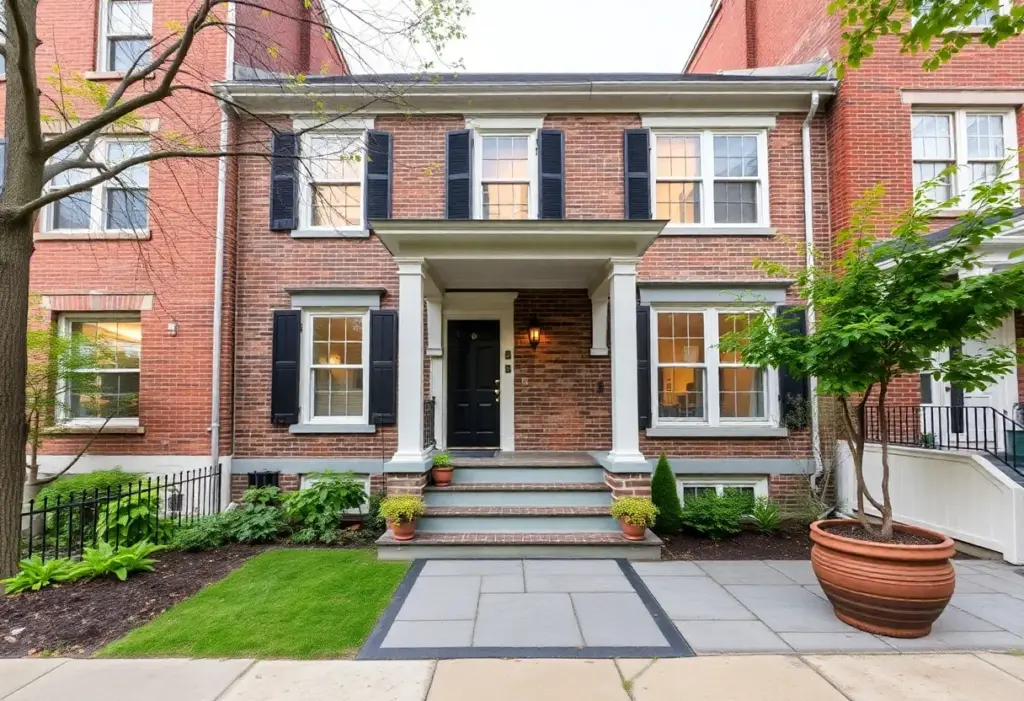 Renovated home with traditional architecture in Philadelphia