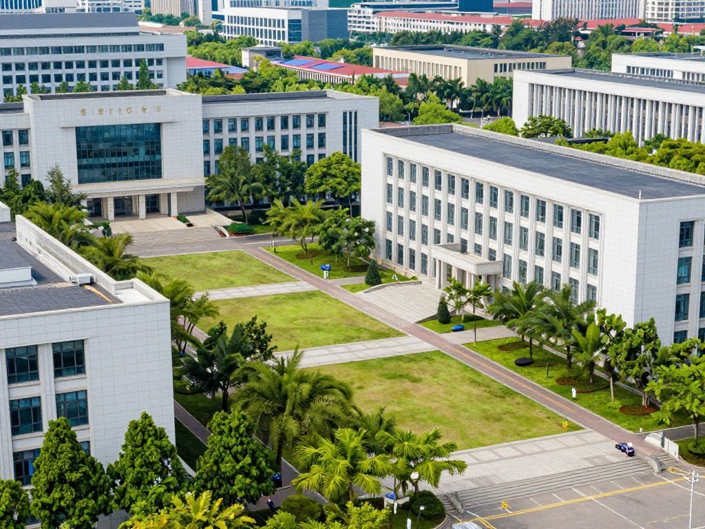 Campus view of the University of Pennsylvania reflecting its financial growth