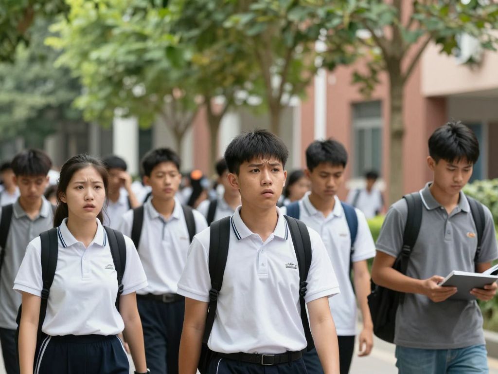 Students on campus expressing concern about safety issues