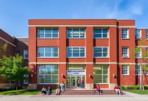 Exterior view of Julia R. Masterman Laboratory and Demonstration School