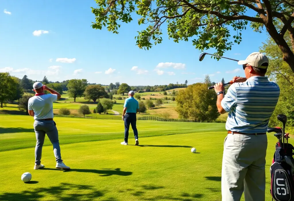 Austad's Golf retail store featuring PXG custom-fit golf equipment