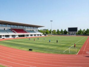 Modern athletic facility at Duquesne University