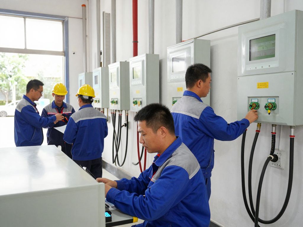 PECO workers providing essential utility services